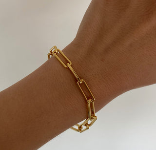 Chunky Chain Bracelet - Gold Lunar