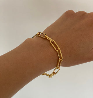 Chunky Chain Bracelet - Gold Lunar